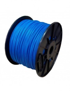 Argenplas U4ce____  Mts. Cable  1 X   4.00 Bobina Unip  Celeste Azul  X400 Mts Iram Nm247-3