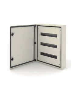 Genrod 09960      Gabinete Estanco  36/ 48 Bocas (450 X  600 X 100) Serie 9000 C/contrafrente P/termicas Din 2